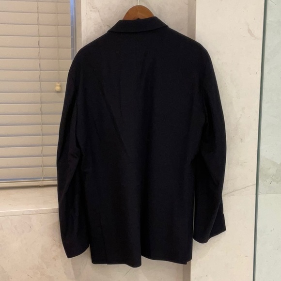 Ermenegildo Zegna navy blue cashmere blazer - Picture 2 of 7